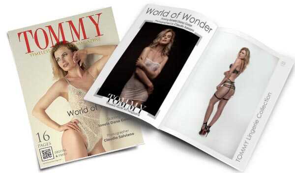 Ionela Dana Goian - World of Wonder perspective covers - Tommy Nude Art Magazine