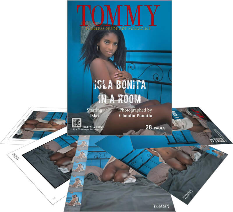 Islai - Isla Bonita in a room perspective covers - Tommy Nude Art Magazine