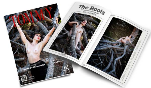 Jehanne De Champvallon - The Roots perspective covers - Tommy Nude Art Magazine