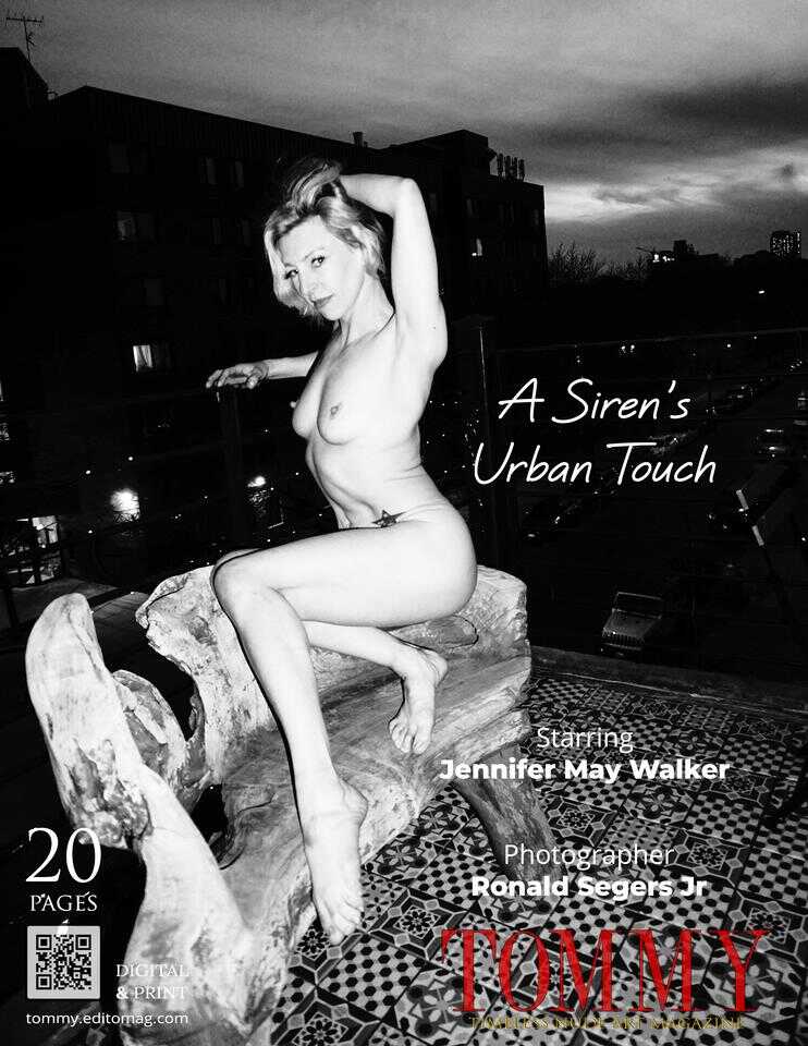 Back cover Ronald Segers Jr - A Siren s Urban Touch
