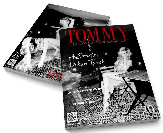 Jennifer May Walker - A Siren s Urban Touch perspective covers - Tommy Nude Art Magazine