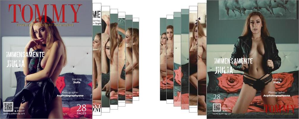 Jiulia - Immensamente Jiulia digital - Tommy Nude Art Magazine