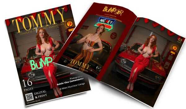 Jolene Fox - Bumper perspective covers - Tommy Nude Art Magazine
