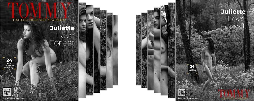 Juliette Hardy - Love Forest digital - Tommy Nude Art Magazine
