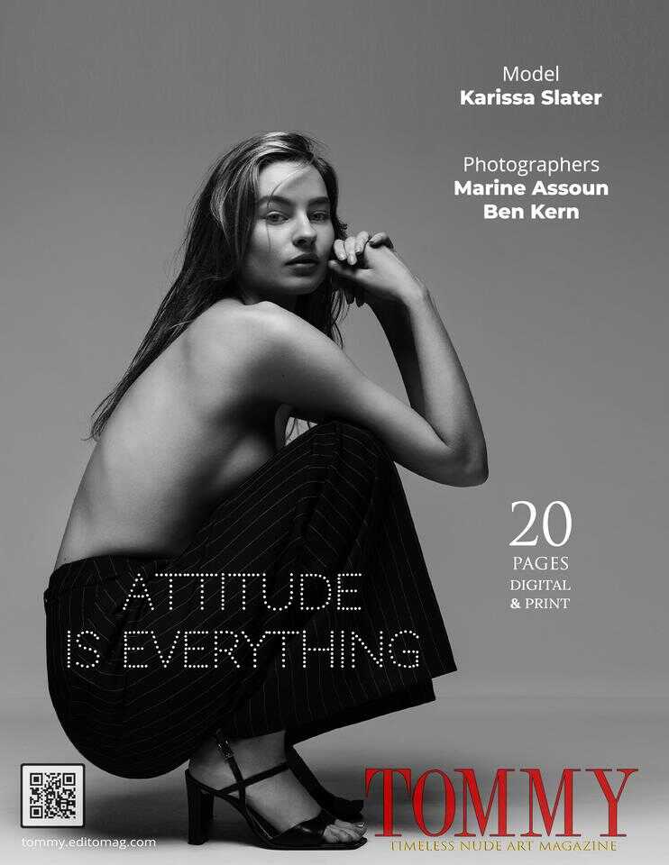 Back cover Karissa Slater - Attitude is everything