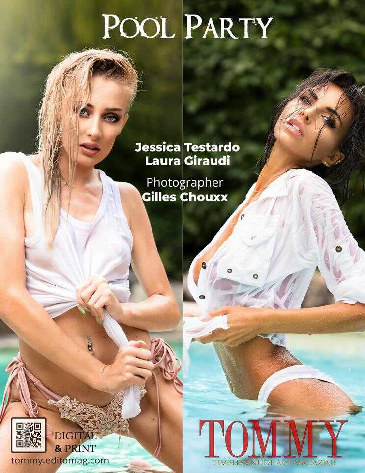 Laura Giraudi, Jessica Testardo - Pool Party - Back cover