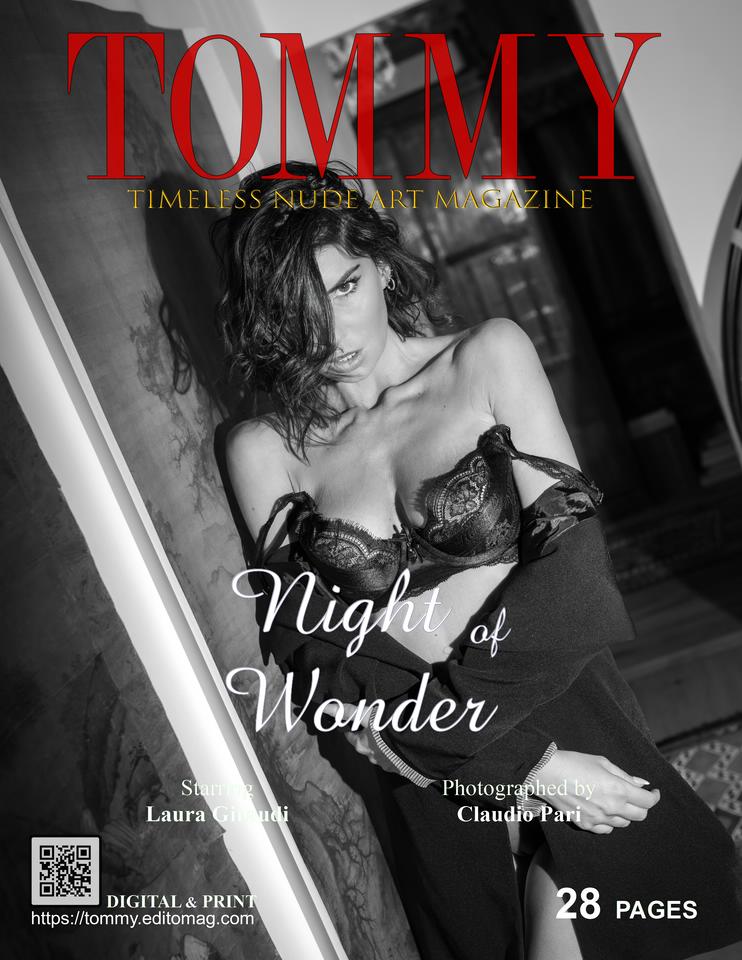 Laura Giraudi - Night of Wonder cover - Tommy Nude Art Magazine