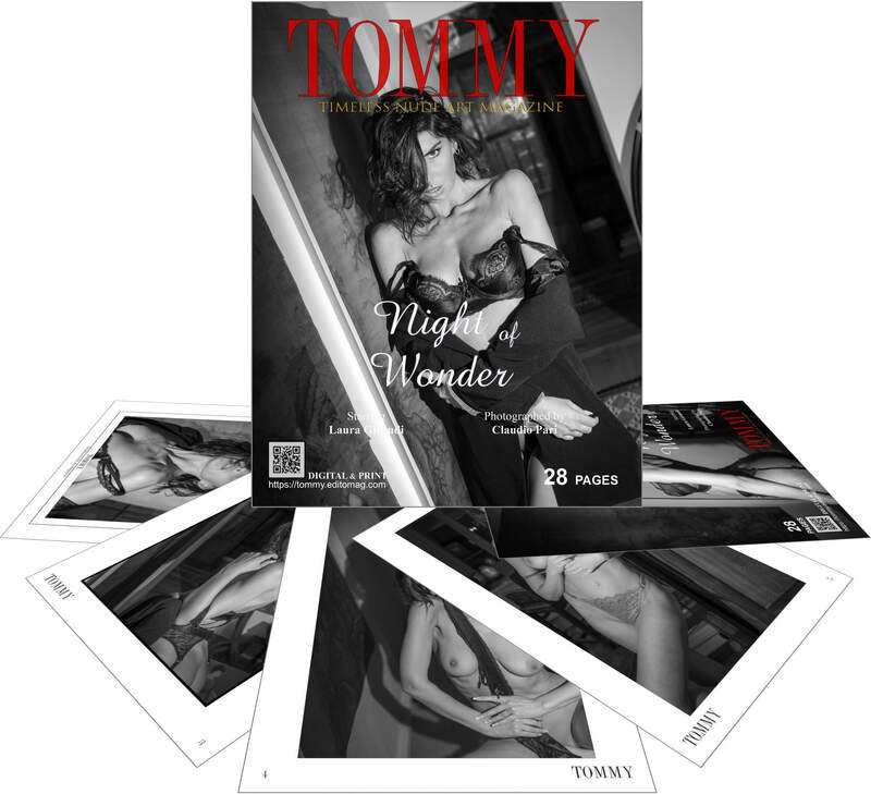 Laura Giraudi - Night of Wonder perspective covers - Tommy Nude Art Magazine
