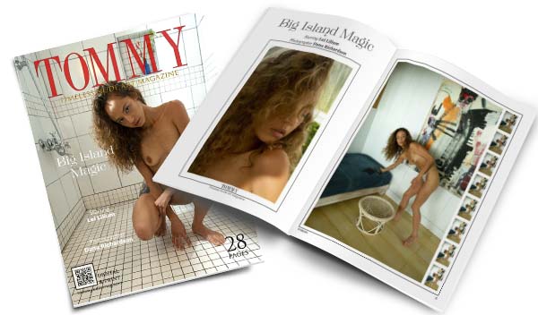 Lei Lilium - Big Island Magic perspective covers - Tommy Nude Art Magazine