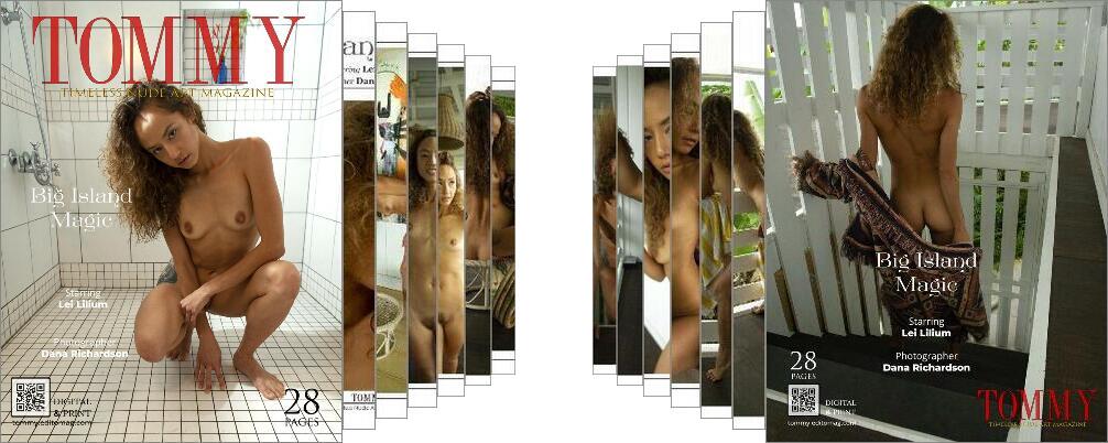 Lei Lilium - Big Island Magic digital - Tommy Nude Art Magazine