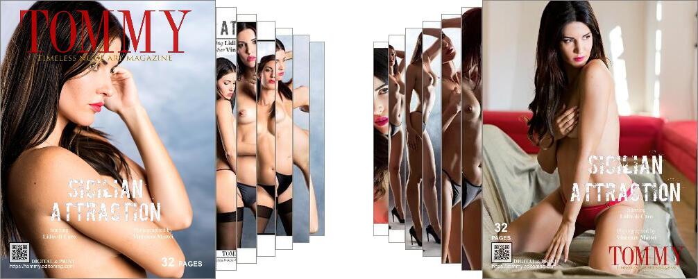 Lidia di Caro - Sicilian Attraction digital - Tommy Nude Art Magazine