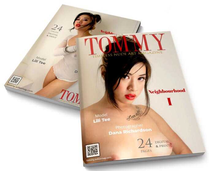 Lili Tee - Neighbourhood I perspective covers - Tommy Nude Art Magazine