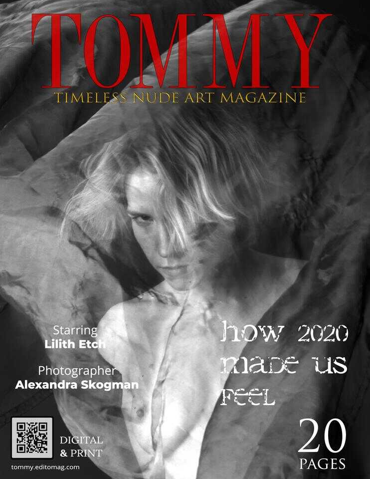 Lilith Etch - How 2020 made us feel cover - Tommy Nude Art Magazine