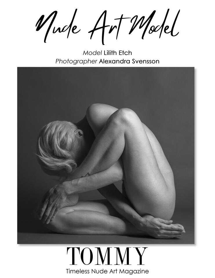 Back cover Alexandra Svensson - Nude Art Model