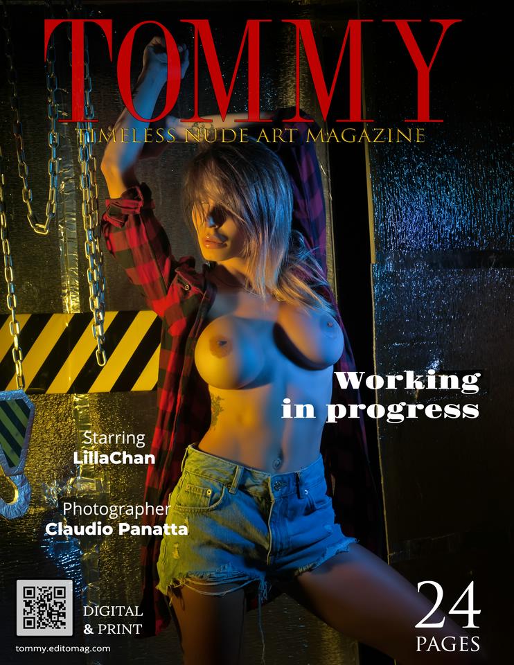 Ileana Macri - Working in progress cover - Tommy Nude Art Magazine