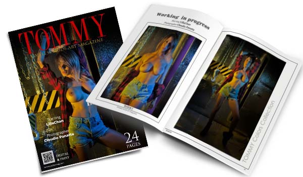 Ileana Macri - Working in progress perspective covers - Tommy Nude Art Magazine