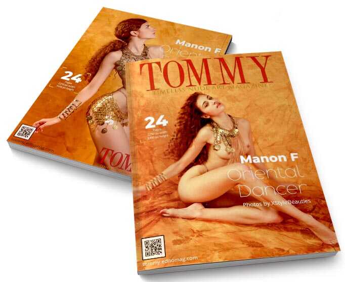 Manon F - Oriental Dancer perspective covers - Tommy Nude Art Magazine