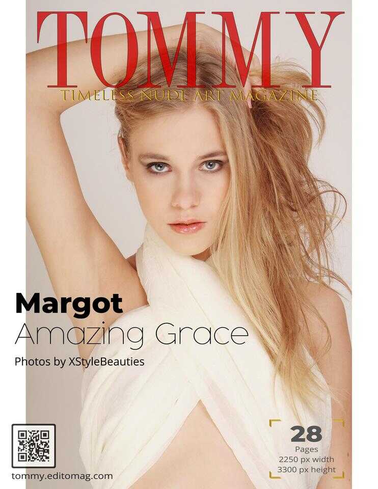 Margot - Amazing Grace cover - Tommy Nude Art Magazine