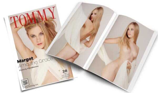 Margot - Amazing Grace perspective covers - Tommy Nude Art Magazine
