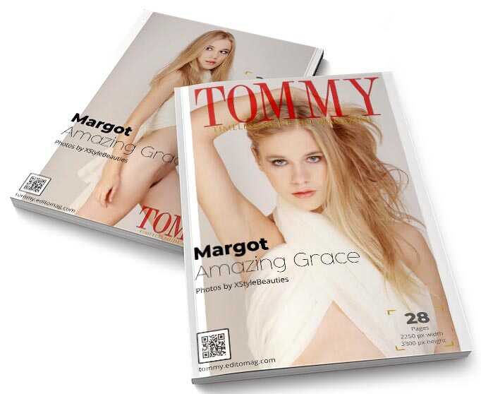 Margot - Amazing Grace perspective covers - Tommy Nude Art Magazine