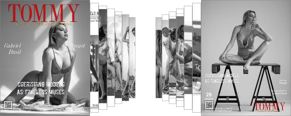 Margot - Cherishing Models as Timeless Muses digital - Tommy Nude Art Magazine