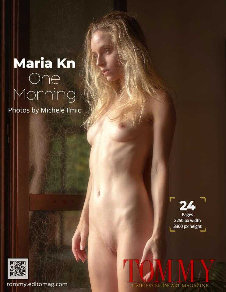Back cover Maria Kn - One Morning