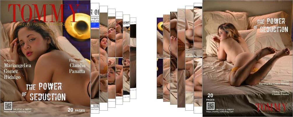 Mariangelica Gomez Hidalgo - The power of seduction digital - Tommy Nude Art Magazine