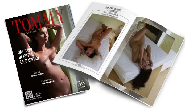 Marina Nelson - Day Two In Hotel Le Dauphin perspective covers - Tommy Nude Art Magazine