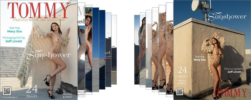 Mary Szu - Sunshower digital - Tommy Nude Art Magazine