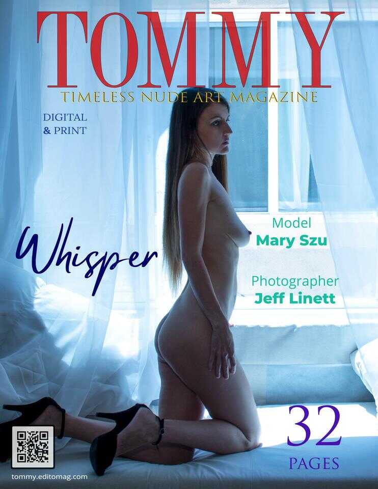 Mary Szu - Whisper cover - Tommy Nude Art Magazine
