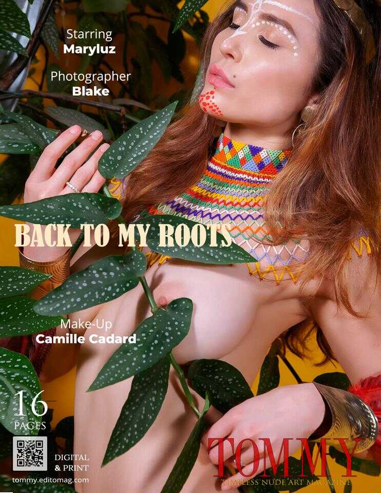 Back cover Maryluz Garcia - Back to my roots