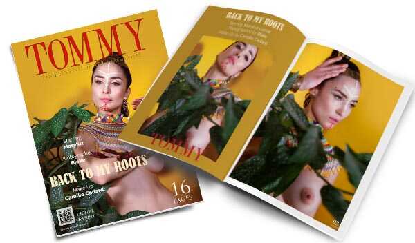 Maryluz Garcia - Back to my roots perspective covers - Tommy Nude Art Magazine