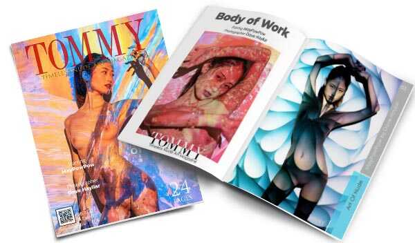 MayPowPow - Body of Work perspective covers - Tommy Nude Art Magazine