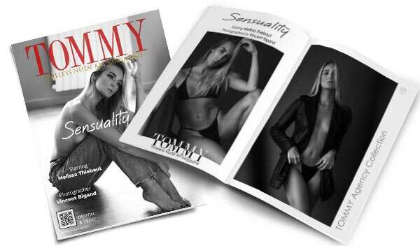Melissa Thiebaut - Sensuality perspective covers - Tommy Nude Art Magazine