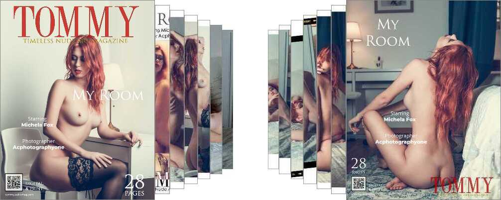 Michela Fox - My room digital - Tommy Nude Art Magazine