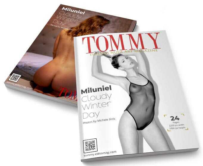 Miluniel - Cloudy Winter Day perspective covers - Tommy Nude Art Magazine