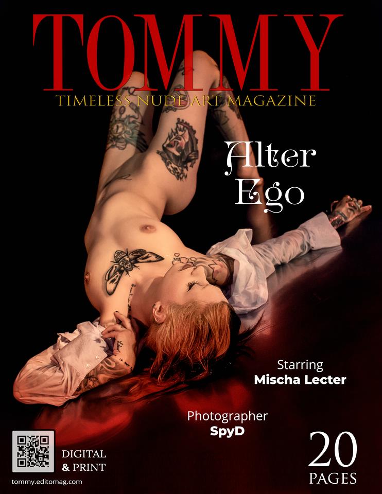 Mischa Lecter - Alter Ego cover - Tommy Nude Art Magazine