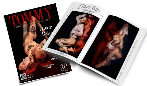 Mischa Lecter - Alter Ego perspective covers - Tommy Nude Art Magazine