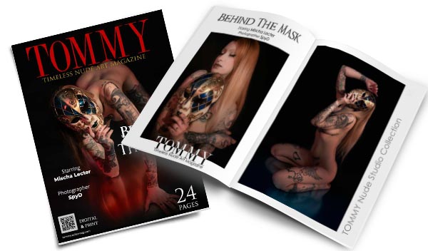 Mischa Lecter - Behind the mask perspective covers - Tommy Nude Art Magazine