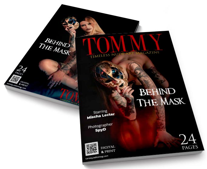 Mischa Lecter - Behind the mask perspective covers - Tommy Nude Art Magazine