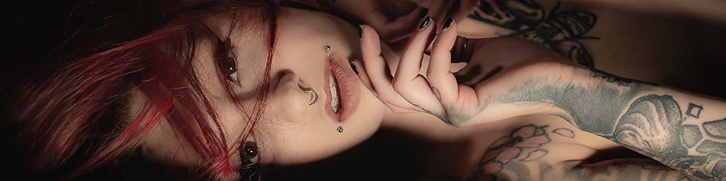 Hidden in the dark header