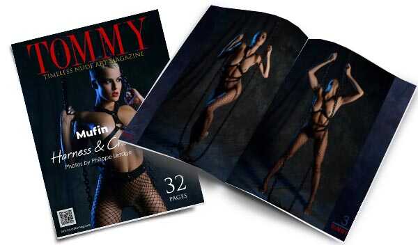 Mufin - Harness And Chains perspective covers - Tommy Nude Art Magazine