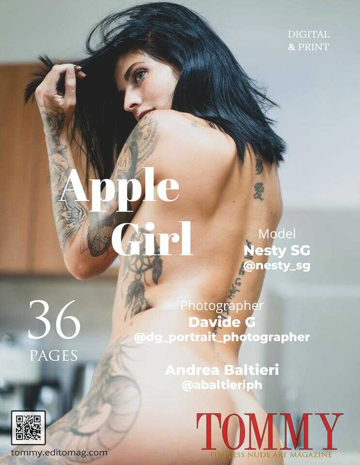 Back cover Davide G,Andrea Baltieri - Apple Girl