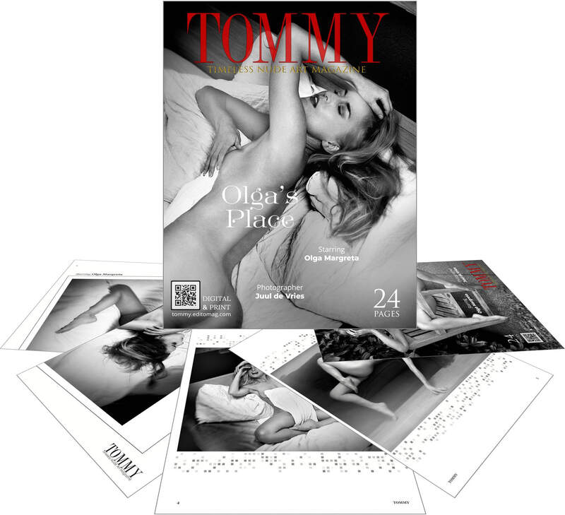 Olga Margreta - Olga s Place perspective covers - Tommy Nude Art Magazine