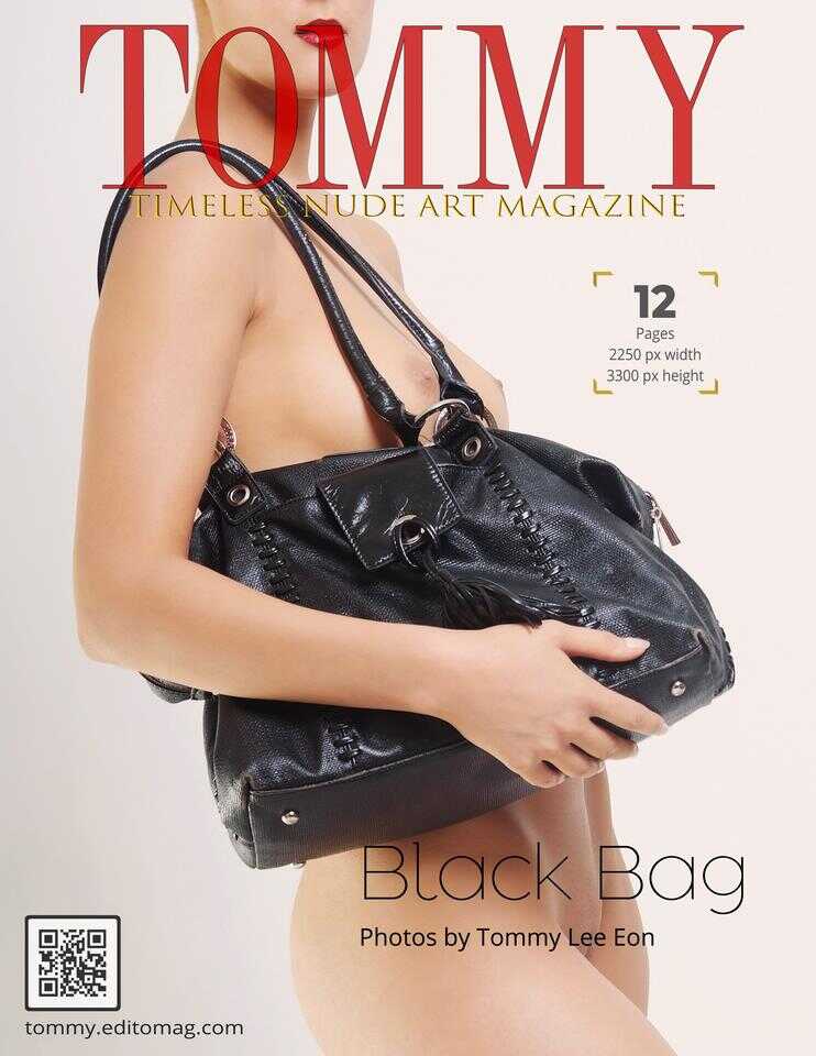 Other Models - Black Bag cover - Tommy Nude Art Magazine