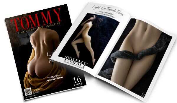 Other Models - Light On Female Form perspective covers - Tommy Nude Art Magazine