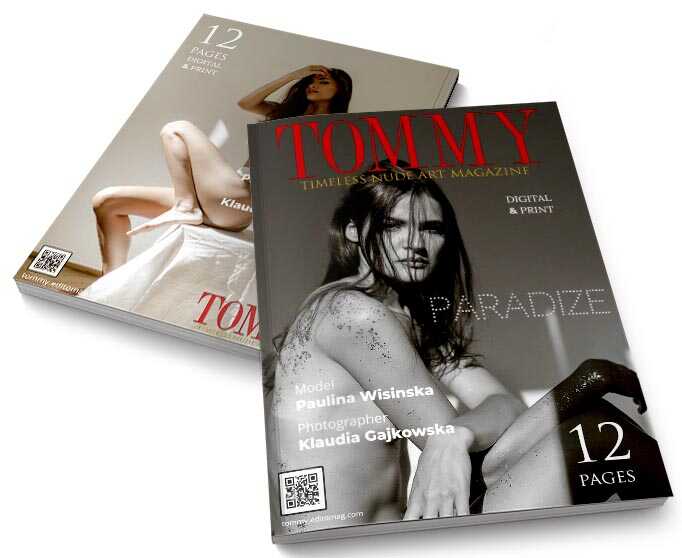 Paulina Wisinska - Paradize perspective covers - Tommy Nude Art Magazine