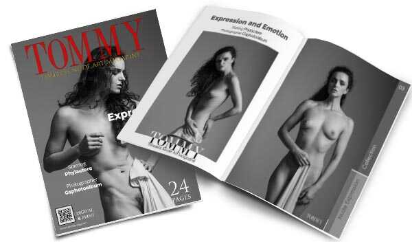 Phylactere - Expression and Emotion perspective covers - Tommy Nude Art Magazine