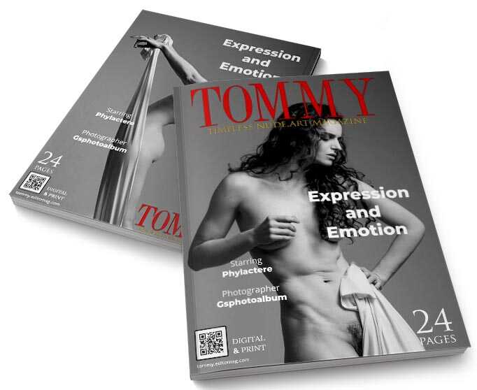 Phylactere - Expression and Emotion perspective covers - Tommy Nude Art Magazine