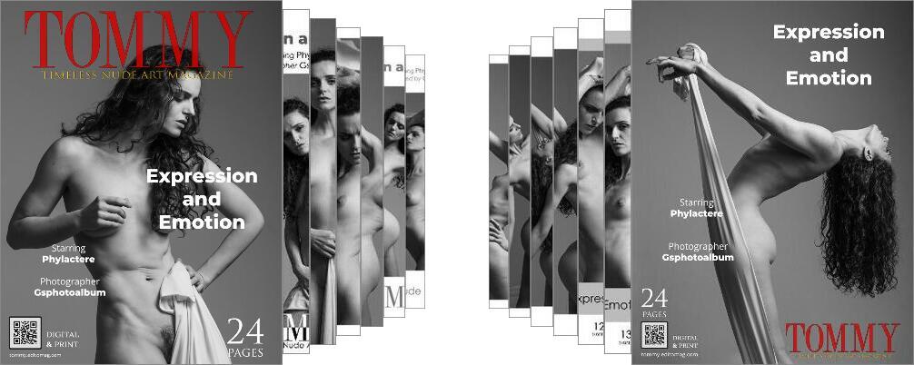 Phylactere - Expression and Emotion digital - Tommy Nude Art Magazine